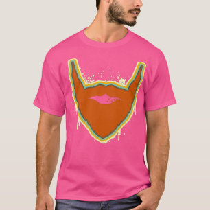 Retrokleuren in kunstborden in de stad t-shirt