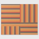 Retrokleurenstrippeerpapier Cadeaupapier (Vlak)