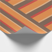 Retrokleurenstrippeerpapier Cadeaupapier (Hoek)