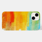 retrokleurig | Abstract schilderen Case-Mate iPhone Case (Achterkant (horizontaal))