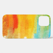  retrokleurig | Abstract schilderen Case-Mate iPhone Case (Achterkant (horizontaal))