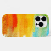  retrokleurig | Abstract schilderen Case-Mate iPhone Case (Achterkant (horizontaal))