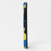 Retrokleurige hexagons naadloos grafisch 2 Case-Mate iPhone case (Achterkant/links)