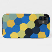 Retrokleurige hexagons naadloos grafisch 2 Case-Mate iPhone case (Achterkant (horizontaal))