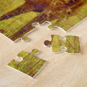 Retrokleurige paarden legpuzzel (Zijkant)