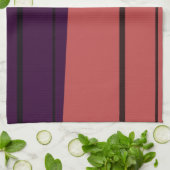  retrokleurrijke strips Art Patroon #2 Theedoek (Gevouwen)