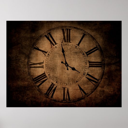 Retroklok Poster (Voorkant)