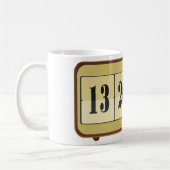 Retroklokradio Koffiemok (Links)