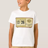 Retroklokradio T-shirt (Voorkant)