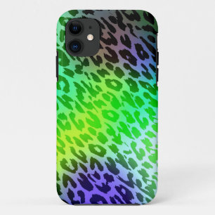 Retrokoele huid voor dierlijke afdruk van luipaard Case-Mate iPhone case