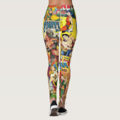 Retrokomijnafdekking Leggings (Achterkant)