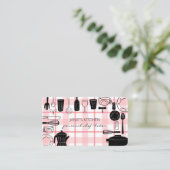 Retrokookapparatuur Visitekaartje (Staand voorkant)