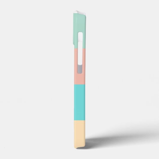 Retrokuststropen Case-Mate iPhone Case (Achterkant / Links)