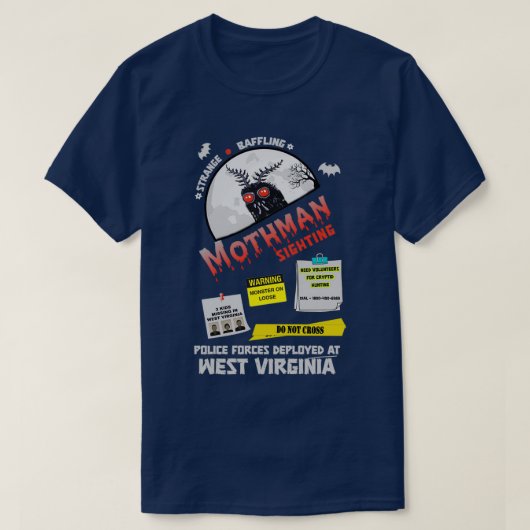 Retromanobservatie T-shirt (Design voorkant)