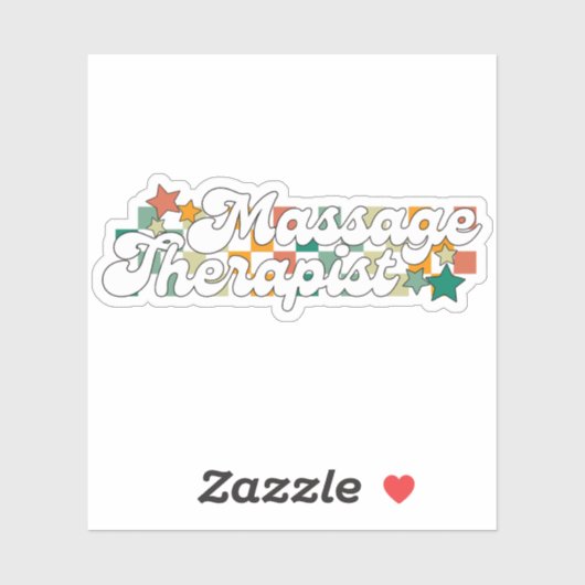 Retromassage therapeut sticker (Vel)