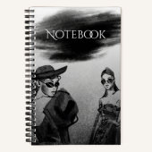Retromeisje Notitieboek (Voorkant)