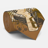 Retromicrofoon Stropdas (Opgerold)