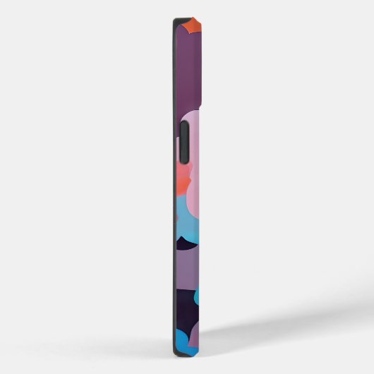 Retromod bloemen Case-Mate iPhone case (Achterkant / Rechts)