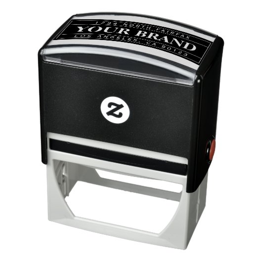 Retromoderne professional | Retouradres Zelfinktende Stempel (Product)