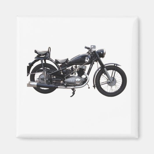 Retromotorfiets Magneet (Voorkant)