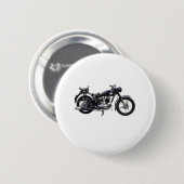 Retromotorfiets Ronde Button 5,7 Cm (Voorkant /achterkant)