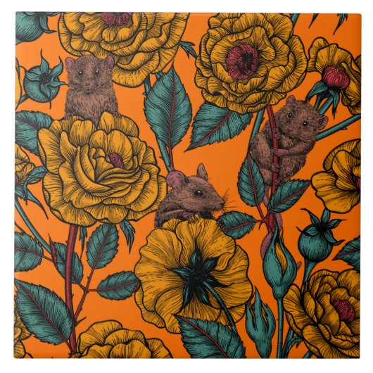 Retromuizen Tegeltje (Voorkant)