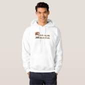 Retromuziek Minion Hoodie (Voorkant volledig)