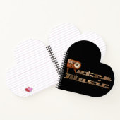 Retromuziek Minion Notitieboek (Binnen)