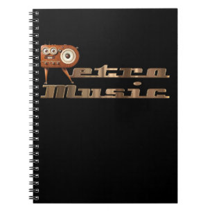 Retromuziek Minion Notitieboek
