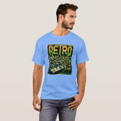 Retron Game On Nostalgie grappig T-shirt (Voorkant volledig)