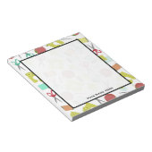 Retronaaigarens met Notitieblok (Schuin)