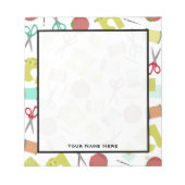 Retronaaigarens met Notitieblok (Voorkant)