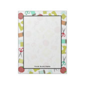 Retronaaigarens met Notitieblok (Linkerzijde)