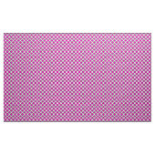 Retroomcirkelvormige stippen, fuchsie, grijs en ro stof (Yard (91,4 cm))