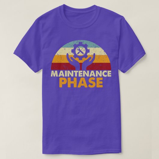 Retroonderhoudsfase T-shirt (Design voorkant)
