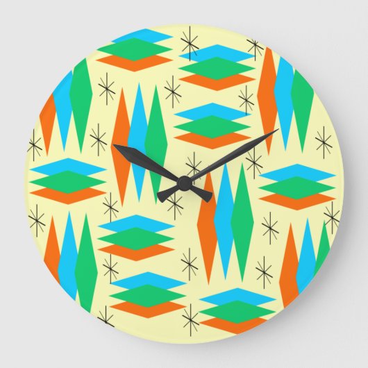 Retroontwerp  grote klok (Voorkant)