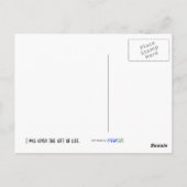 Retroontwerp Niertransplantatiepunt Ontvanger Briefkaart (Achterkant)