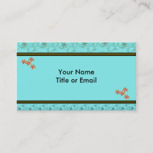 Retroontwerp-Visitekaartjes