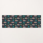 Retroontwerp Yogamat (Achterkant (horizontaal))