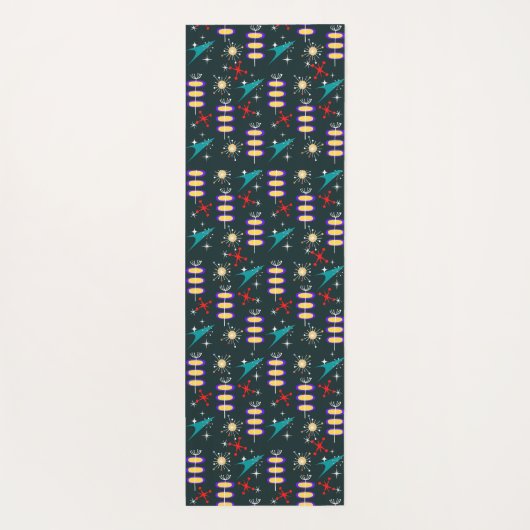 Retroontwerp Yogamat (Achterkant)