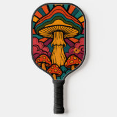 Retropaddenstoelen met monogram pickleball paddle (Voorkant)