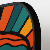 Retropaddenstoelen met monogram pickleball paddle (Links Detail)