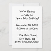 Retropartij Kaart (Achterkant)