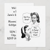 Retropartij Kaart (Voorkant / Achterkant)