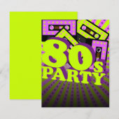 Retropartij Kaart (Voorkant / Achterkant)