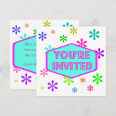 Retropartij Kaart (Voorkant / Achterkant)