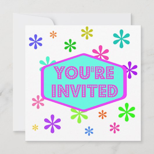 Retropartij Kaart (Voorkant)