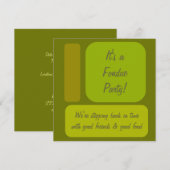 Retropartij Kaart (Voorkant / Achterkant)