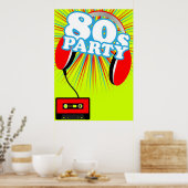 Retropartij Poster (Keuken)