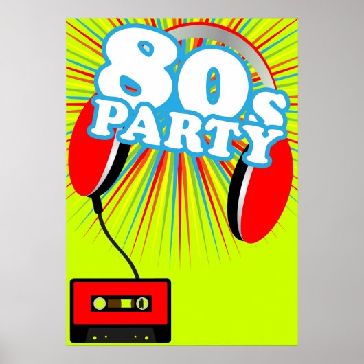 Retropartij Poster (Voorkant)